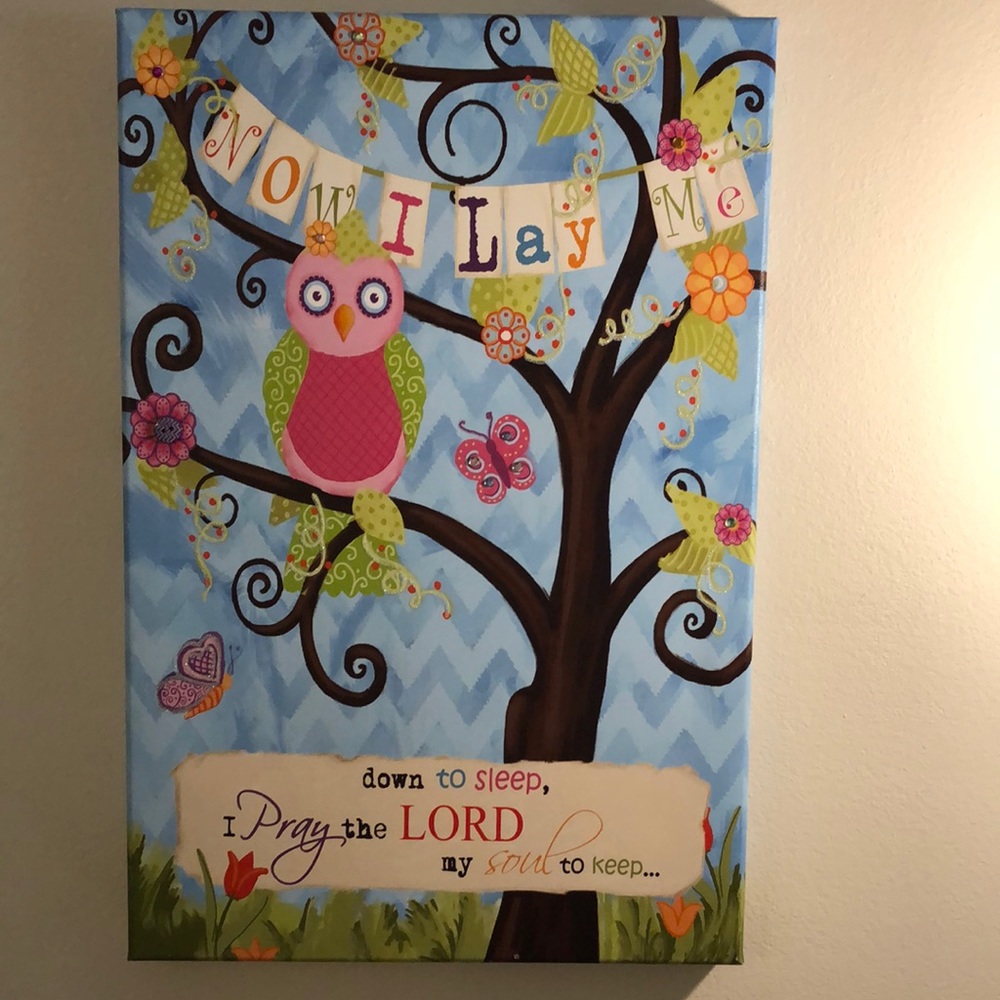 Canvas Children’s Prayer Painting
